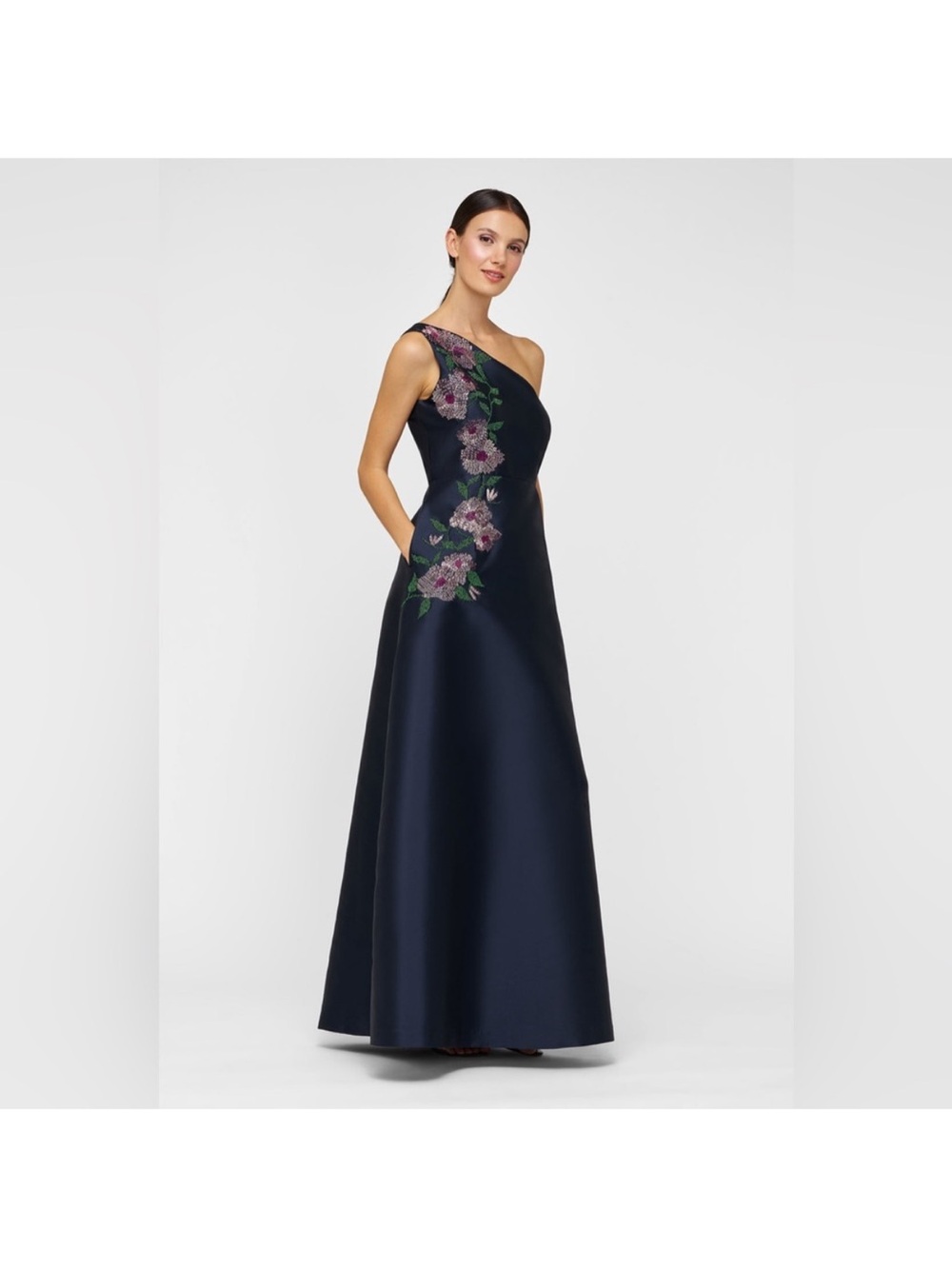 Kay Unger Giada Gown Dark Midnight